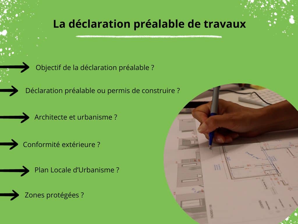 Définition de la déclaration préalable de travaux