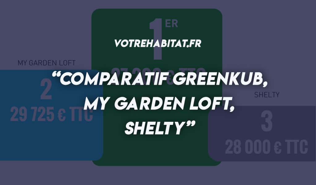 Comparatif Greenkub, MyGardenLoft, Shelty