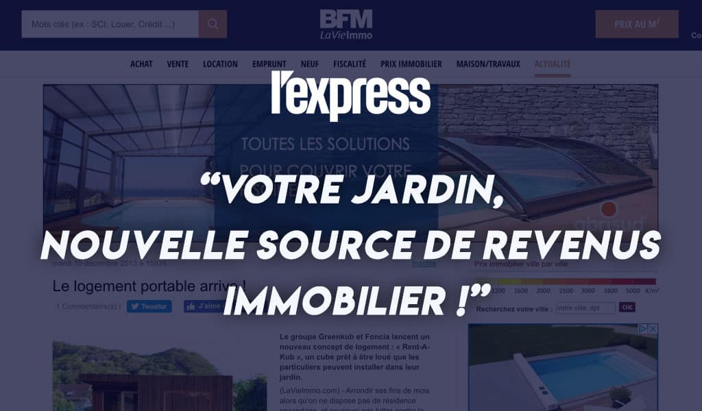 Votre jardin, nouvelle source de revenus immobilier !