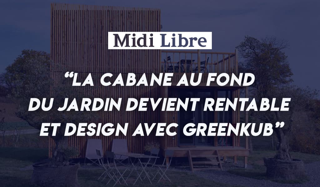 Article midi libre au sujet de Greenkub