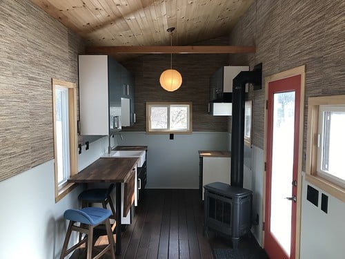 intérieur de tiny house clé en main