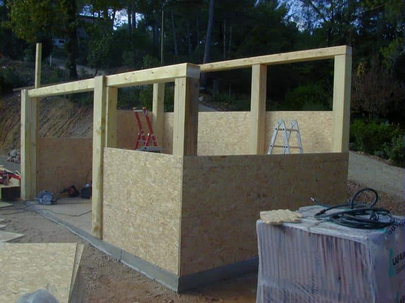 Construction Pool house en kit