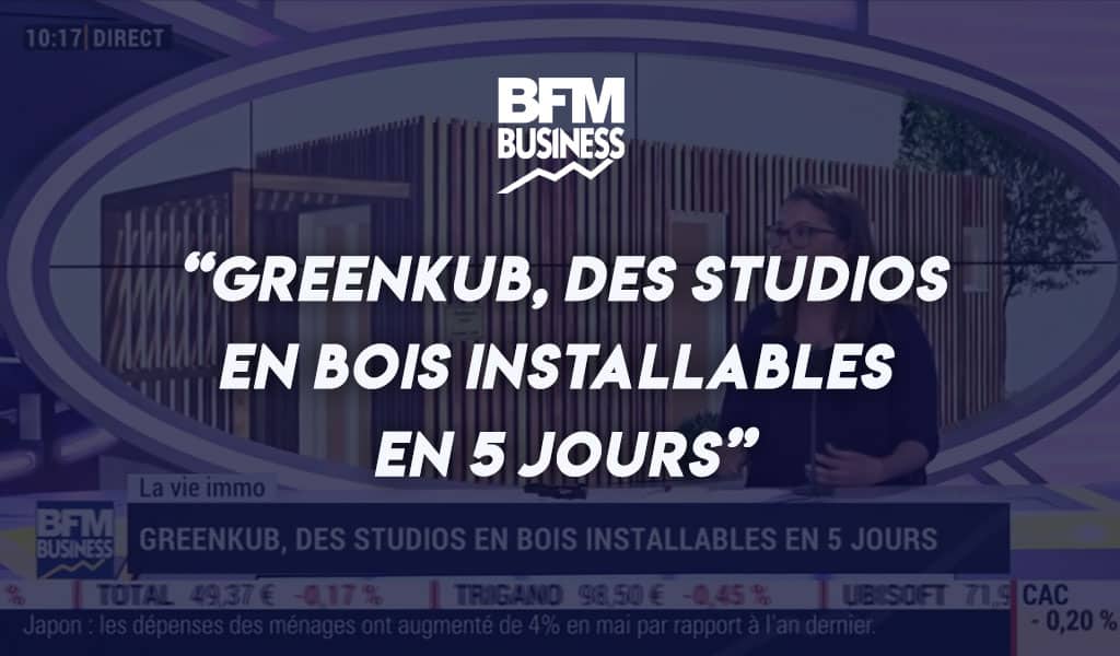 Greenkub, des studios en bois installables en 5 jours