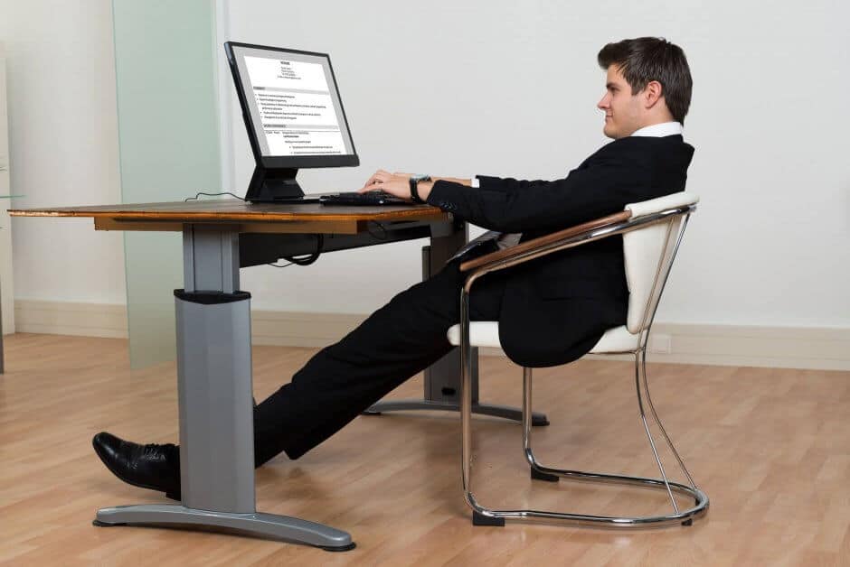 Chaise de bureau chaise à 4 pieds