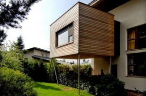 Extension en bois design