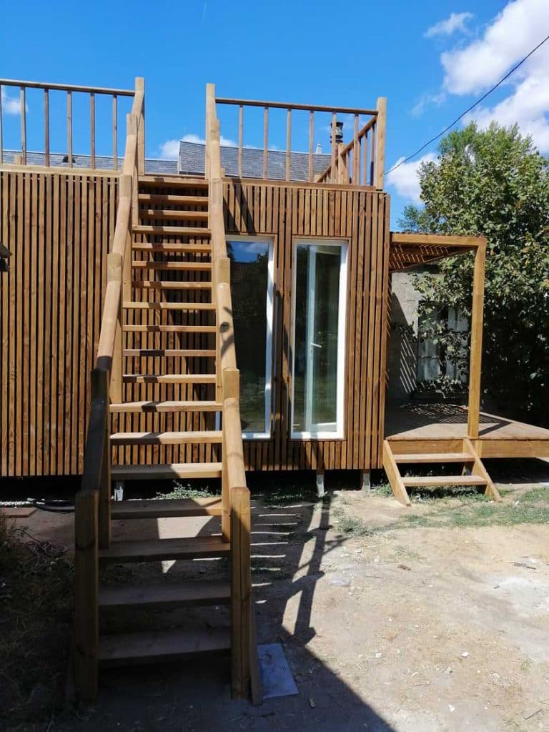 Studio de jardin de 20m2 avec toit terrasse