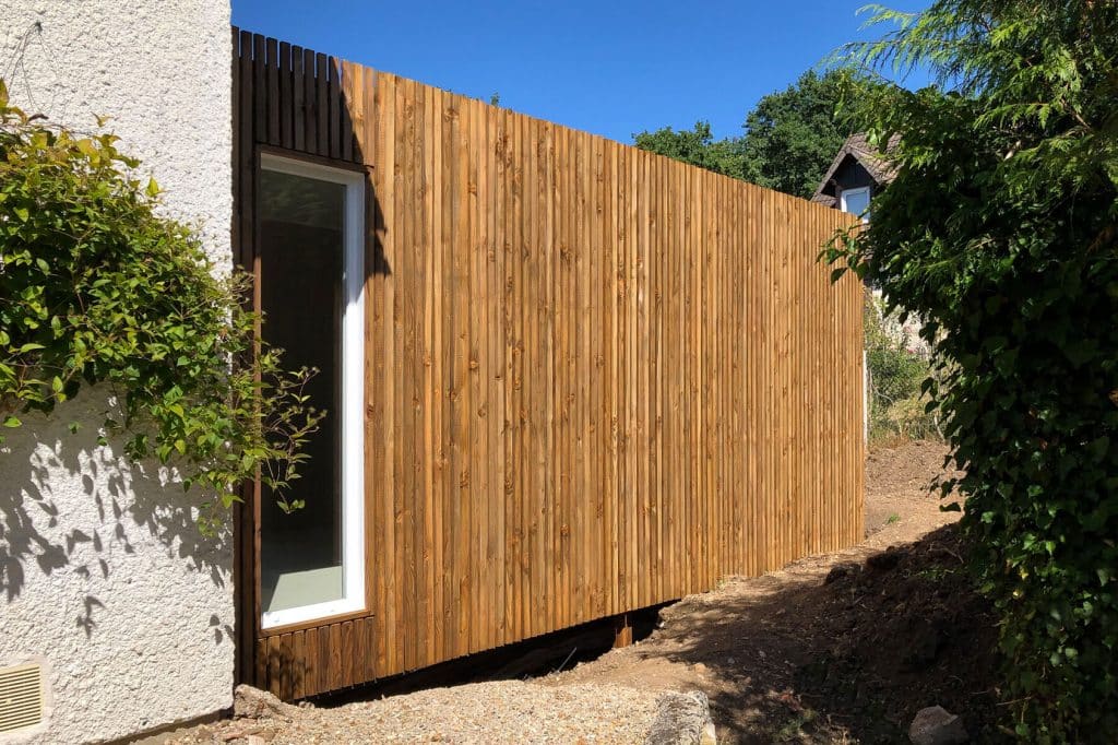 extension de maison en bois de 30m2