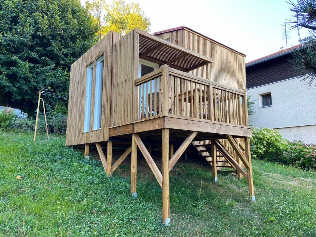 Studio de jardin de 30m2 dans le 38