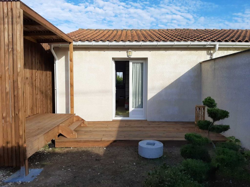 extension de maison de 20m2 dans le 17