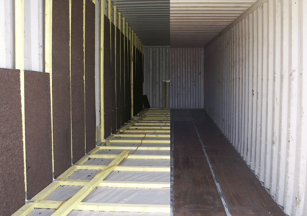 maison container isolation