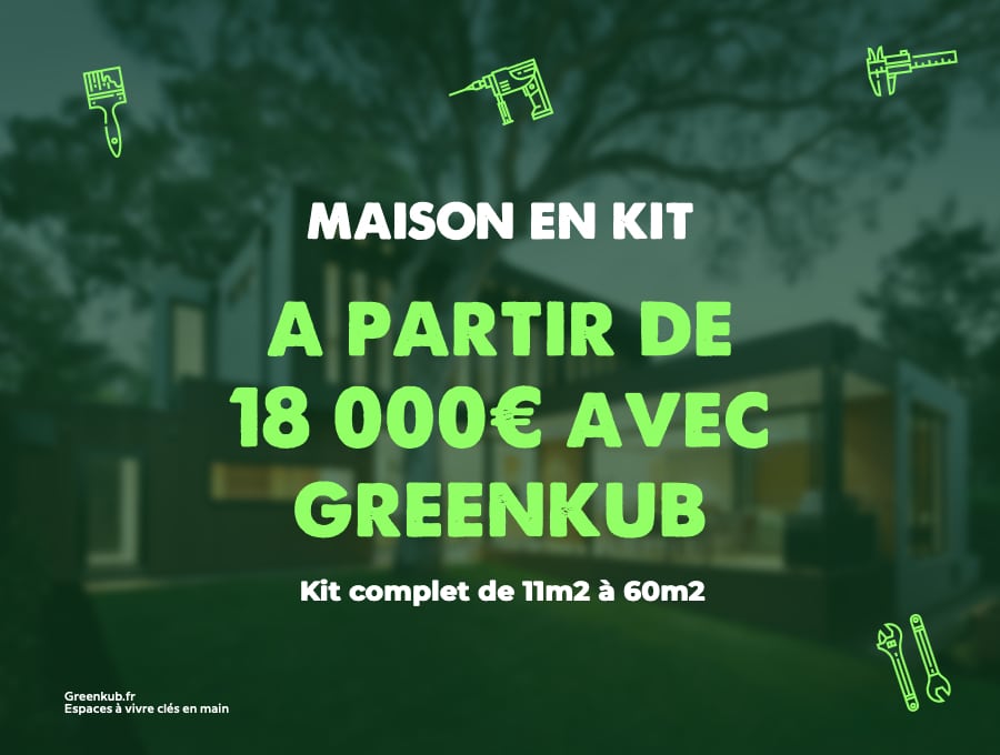 Maison en kit Greenkub