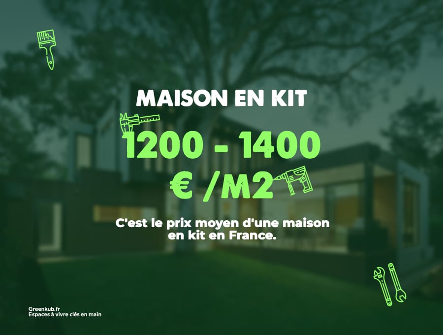 Prix d'une maison en kit en France