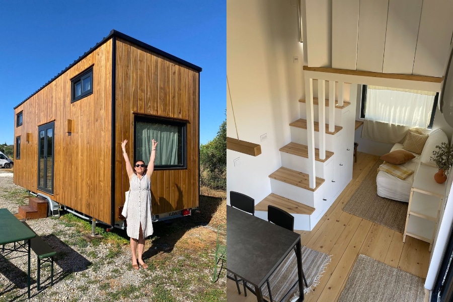 Tiny House intérieur et extérieur