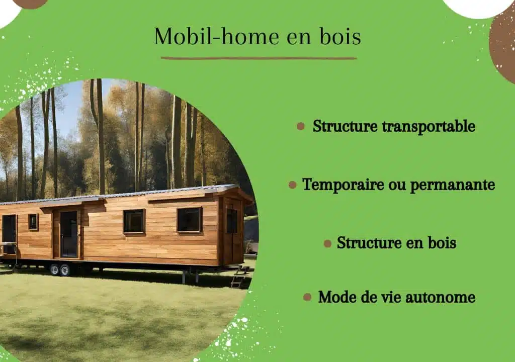Mobil-home en bois